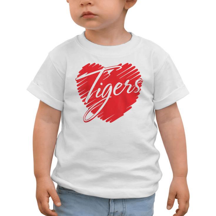 Tigers Heart Back To School Spirit R Graphic Toddler T-Shirt Tigers Heart Back To School Spirit R Graphic Toddler T-Shirt