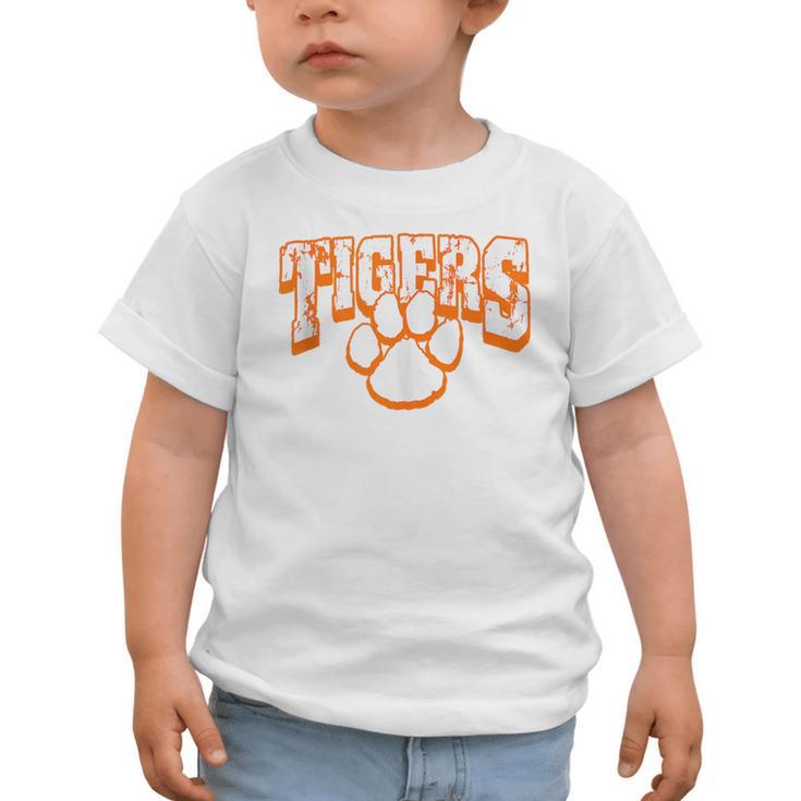 Tigers School Spirit Back To School O Graphic Toddler T-Shirt Tigers School Spirit Back To School O Graphic Toddler T-Shirt