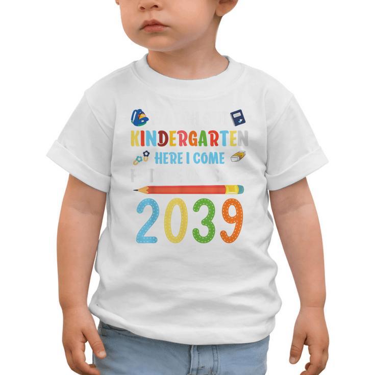 Watch Out Kindergarten Here I Come Shirts Back To School Graphic Toddler T-Shirt Watch Out Kindergarten Here I Come Shirts Back To School Graphic Toddler T-Shirt