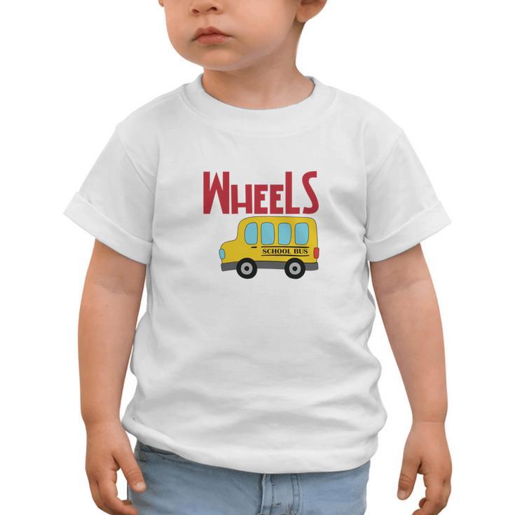 Wheels On The Bus Kids Back To School Graphic Toddler T-Shirt