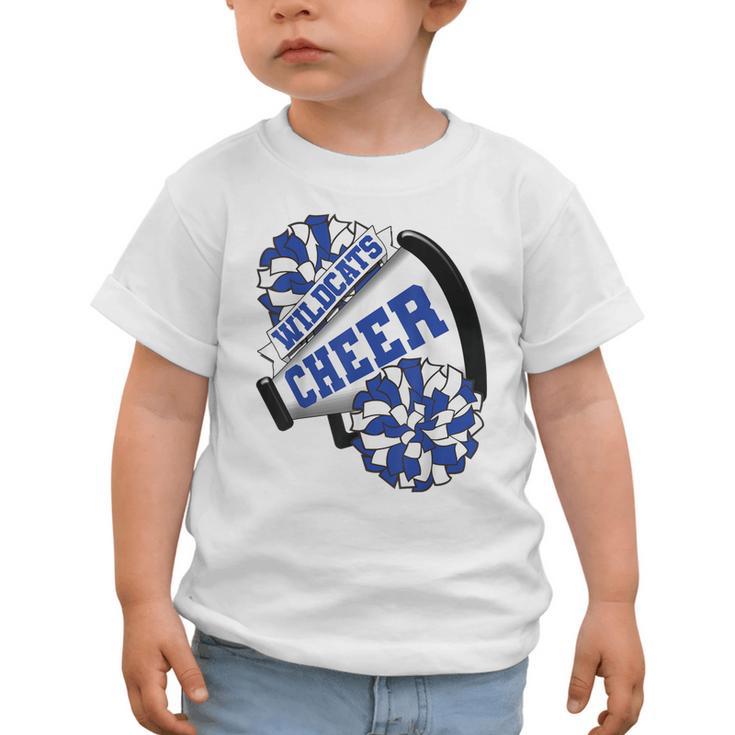 Wildcats Cheer Back To School Cheerleading Spirit B Graphic Toddler T-Shirt