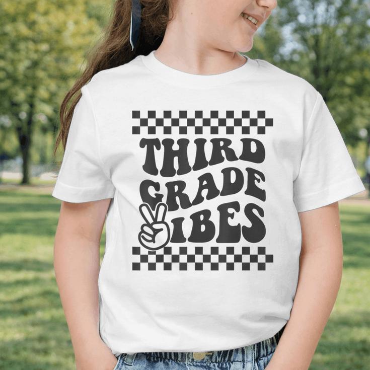 1st Day Of 3rd Grade Vibes Retro Girls Back To School Boys Graphic Toddler T-Shirt 1st Day Of 3rd Grade Vibes Retro Girls Back To School Boys Graphic Toddler T-Shirt