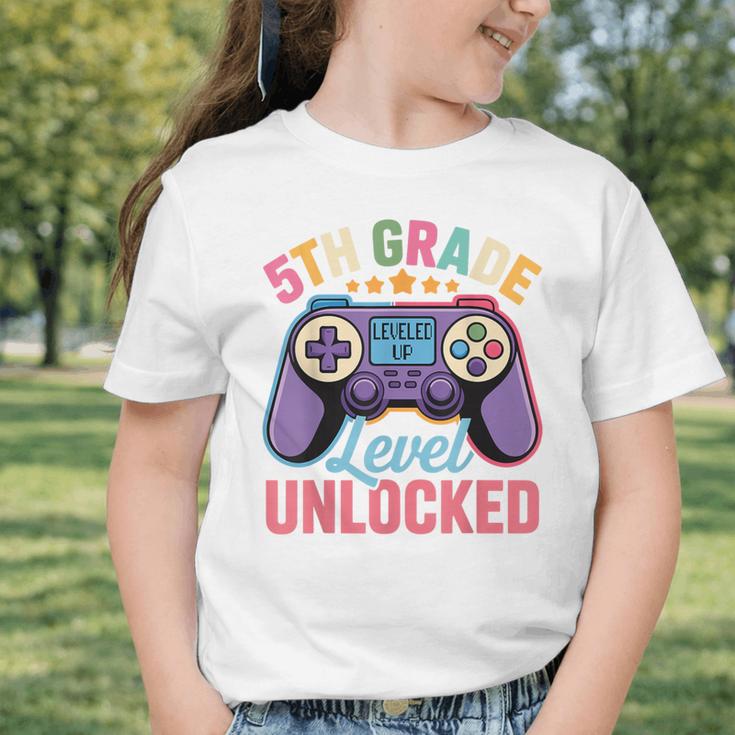 5th Grade Level Unlocked Shirt – Gamer Back To School Graphic Toddler T-Shirt 5th Grade Level Unlocked Shirt – Gamer Back To School Graphic Toddler T-Shirt