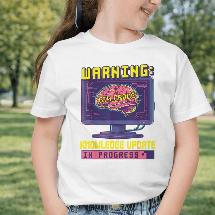 6th Grade Back To School Sixth Grade Smart Boys Computer Graphic Toddler T-Shirt