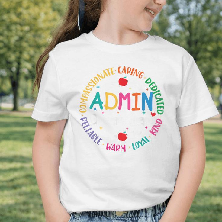 Admin Dream Team Back To School Front Office Employees Staff Graphic Toddler T-Shirt Admin Dream Team Back To School Front Office Employees Staff Graphic Toddler T-Shirt