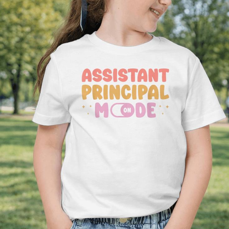 Assistant Principal Mode On Back To School Appreciation Graphic Toddler T-Shirt