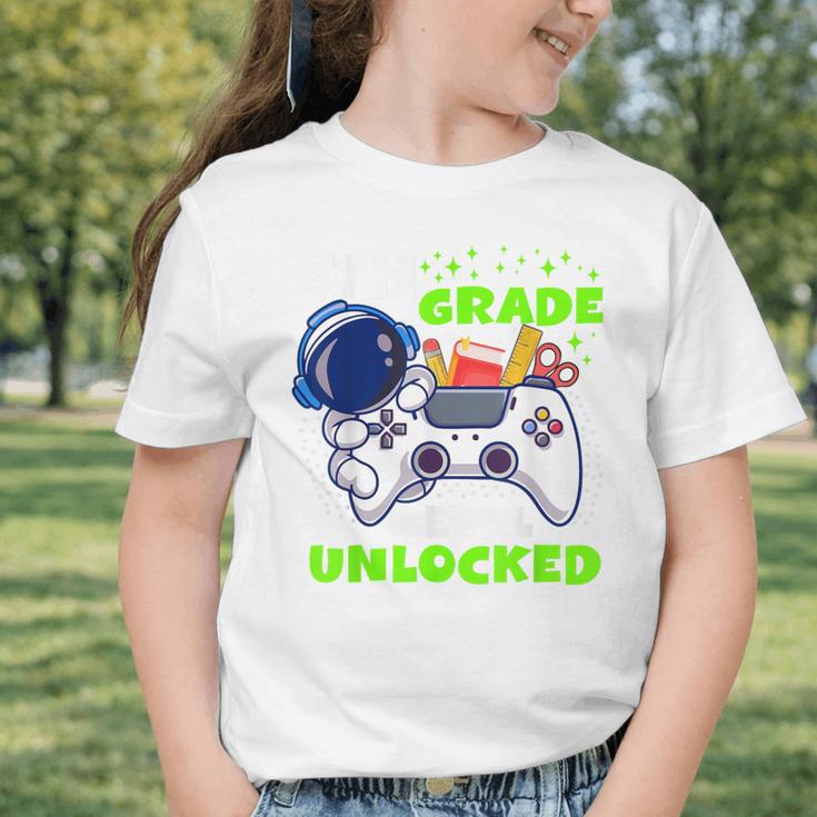Back To School 5th Grade Level Unlocked Gamer Boys Kids Graphic Toddler T-Shirt Back To School 5th Grade Level Unlocked Gamer Boys Kids Graphic Toddler T-Shirt