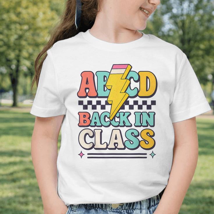 Back To School ABCD Back In Class Graphic Toddler T-Shirt