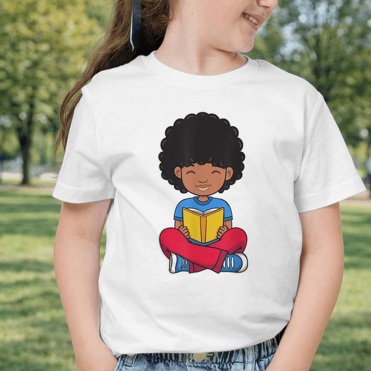 Back To School Afro African American Boy Student Graphic Toddler T-Shirt