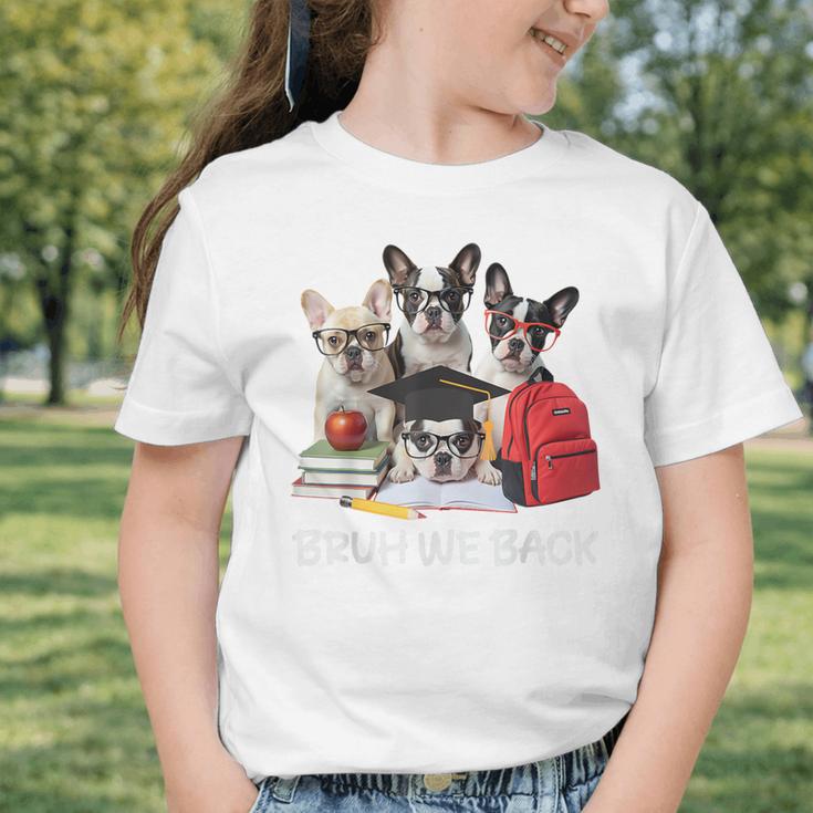 Back To School Cute French Bulldog Puppy Dogs Lovers Graphic Toddler T-Shirt Back To School Cute French Bulldog Puppy Dogs Lovers Graphic Toddler T-Shirt