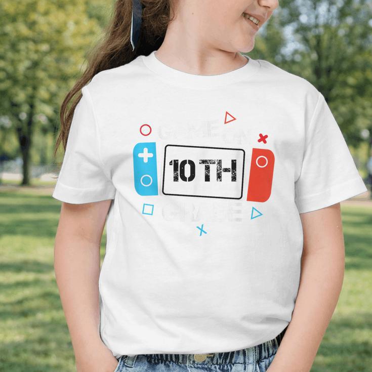 Back To School Game On 10th Grade Gamer Kids Boys Girl Graphic Toddler T-Shirt