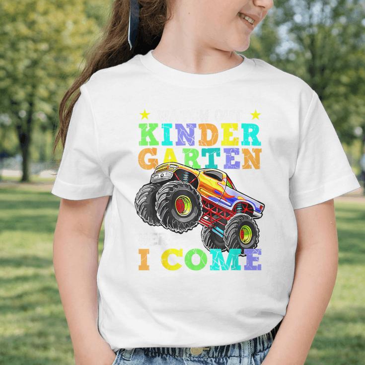 Back To School Kindergarten Here I Come For Boy Kid Truck Graphic Toddler T-Shirt Back To School Kindergarten Here I Come For Boy Kid Truck Graphic Toddler T-Shirt