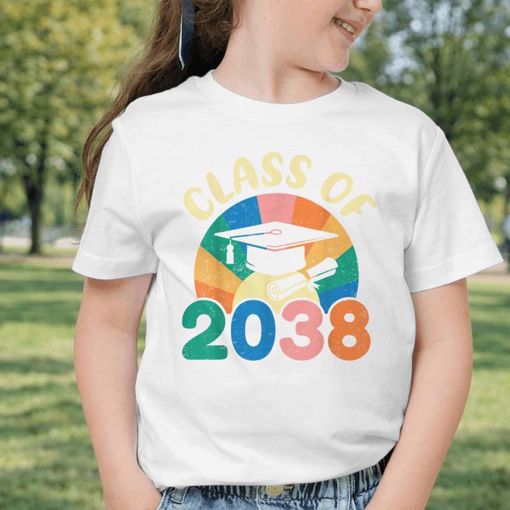Back To School Pre-K Kindergarten Graduation Class Of 2038 Graphic Toddler T-Shirt Back To School Pre-K Kindergarten Graduation Class Of 2038 Graphic Toddler T-Shirt