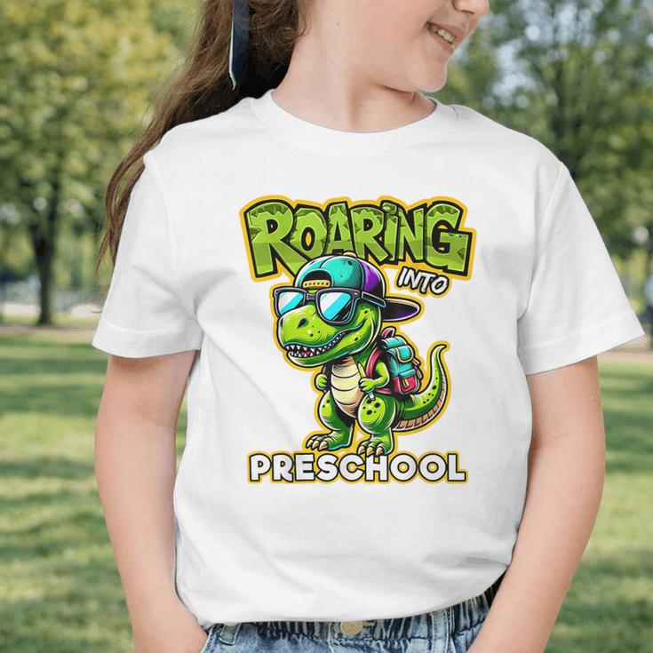 Back To School Preschool Dinosaur First Day Of School Boy Graphic Toddler T-Shirt Back To School Preschool Dinosaur First Day Of School Boy Graphic Toddler T-Shirt
