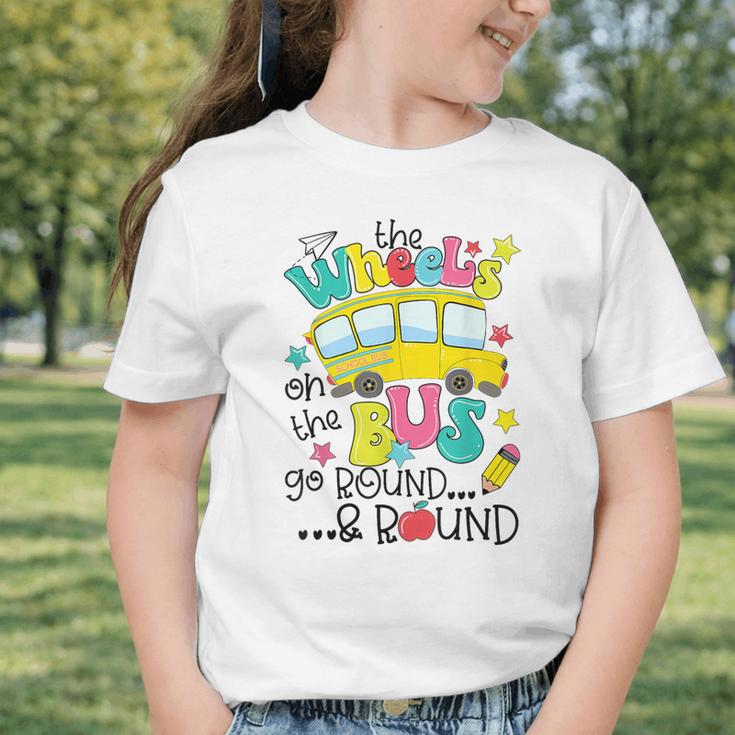 Back To School The WHEELS On The BUS Toddler Kids Boys Graphic Toddler T-Shirt Back To School The WHEELS On The BUS Toddler Kids Boys Graphic Toddler T-Shirt