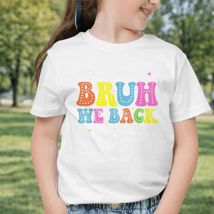 Bruh We Back 3rd Grade Back To School 3rd Grade Girl Graphic Toddler T-Shirt Bruh We Back 3rd Grade Back To School 3rd Grade Girl Graphic Toddler T-Shirt