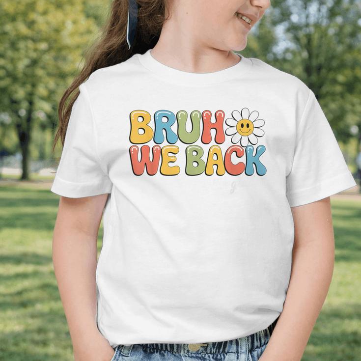 Bruh We Back 8th Grade First Day Of School Back To School Graphic Toddler T-Shirt Bruh We Back 8th Grade First Day Of School Back To School Graphic Toddler T-Shirt