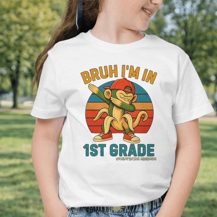 Bruh I’m In 1st Grade Italian Brainrot Meme Back To School Premium Tri-Blend Graphic Toddler T-Shirt Bruh I’m In 1st Grade Italian Brainrot Meme Back To School Premium Tri-Blend Graphic Toddler T-Shirt