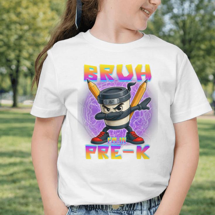 Bruh I'm In Pre-K Back To School Italian Brainrot Premium Tri-Blend Graphic Toddler T-Shirt Bruh I'm In Pre-K Back To School Italian Brainrot Premium Tri-Blend Graphic Toddler T-Shirt