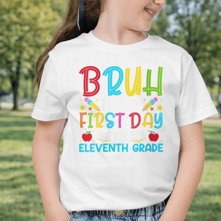 Bruh It's My First Day Of Junior Back To School Graphic Toddler T-Shirt