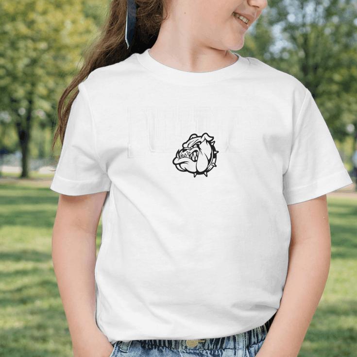 Bulldogs High School Spirit Fan Team Bulldog Back To School Graphic Toddler T-Shirt Bulldogs High School Spirit Fan Team Bulldog Back To School Graphic Toddler T-Shirt