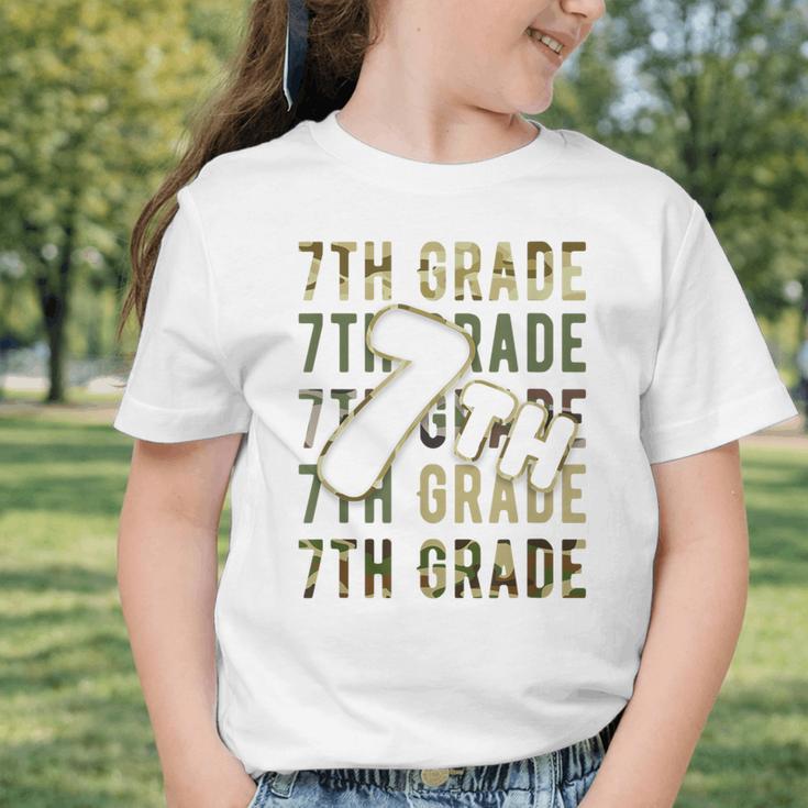 Camo Team Squad 7th Grade Back To School Kids Boys Graphic Toddler T-Shirt Camo Team Squad 7th Grade Back To School Kids Boys Graphic Toddler T-Shirt