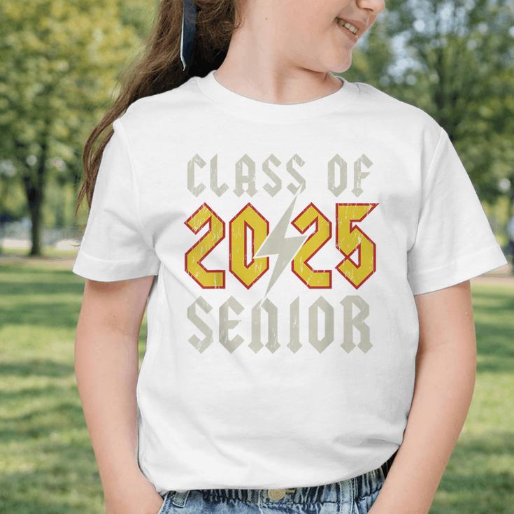 Class Of 2025 Senior Rock N Roll Back To School Music Lover Graphic Toddler T-Shirt Class Of 2025 Senior Rock N Roll Back To School Music Lover Graphic Toddler T-Shirt