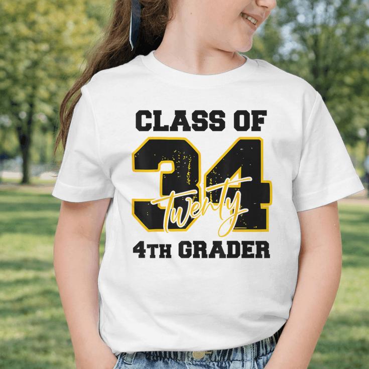 Class Of 2034 4th Grader Elementary School Back To School Graphic Toddler T-Shirt Class Of 2034 4th Grader Elementary School Back To School Graphic Toddler T-Shirt
