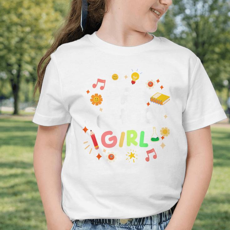 Cute Preschool Girl First Day Of School Back To School Graphic Toddler T-Shirt Cute Preschool Girl First Day Of School Back To School Graphic Toddler T-Shirt