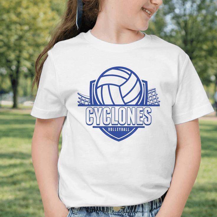 Cyclones Volleyball Back To School Spirit B Graphic Toddler T-Shirt Cyclones Volleyball Back To School Spirit B Graphic Toddler T-Shirt