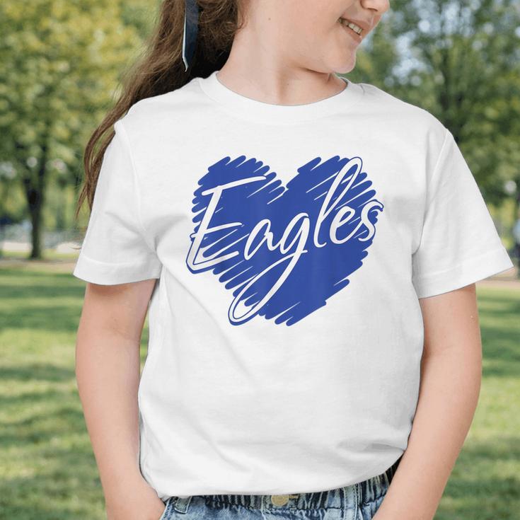 Eagles Heart Back To School Spirit B Graphic Toddler T-Shirt Eagles Heart Back To School Spirit B Graphic Toddler T-Shirt