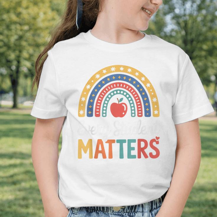 Every Student Matters Paraprofessional Back To School Graphic Toddler T-Shirt