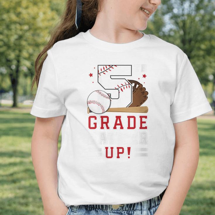 Fifth Grade Batter Up Baseball First Day Back To School Graphic Toddler T-Shirt Fifth Grade Batter Up Baseball First Day Back To School Graphic Toddler T-Shirt