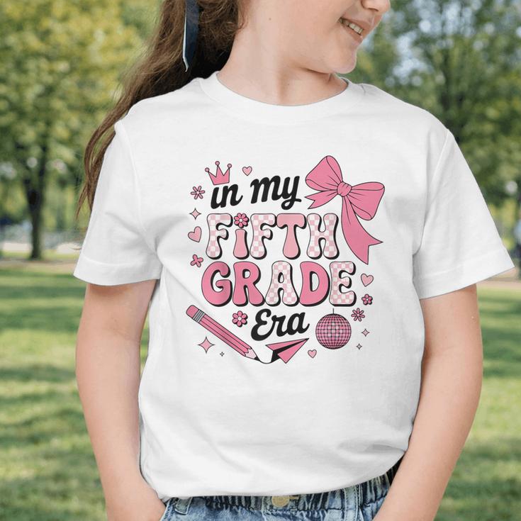 In My Fifth Grade The Girls Bow Back To School Graphic Toddler T-Shirt In My Fifth Grade The Girls Bow Back To School Graphic Toddler T-Shirt