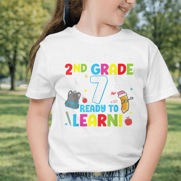 My First Day Of 2nd Grade Back To School 2nd Grade Girls Boy Graphic Toddler T-Shirt My First Day Of 2nd Grade Back To School 2nd Grade Girls Boy Graphic Toddler T-Shirt