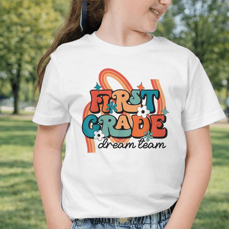 First Grade Dream Team First Day Of 1st Grade Back To School Graphic Toddler T-Shirt