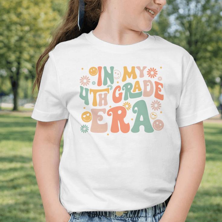 In My Fourth Grade Era Retro 4th Grade Back To School Graphic Toddler T-Shirt In My Fourth Grade Era Retro 4th Grade Back To School Graphic Toddler T-Shirt