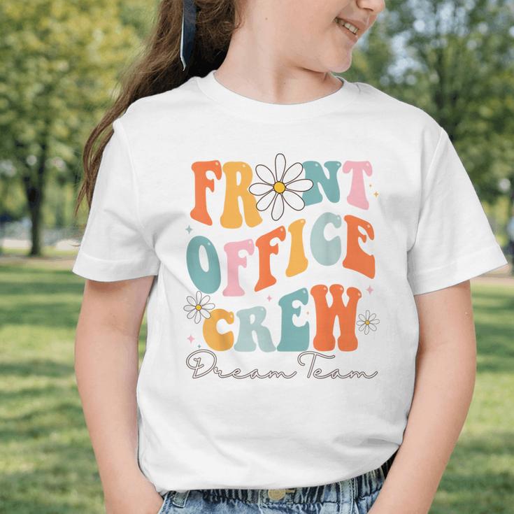 Front Office Dream Team School Secretary Cute Back To School Graphic Toddler T-Shirt Front Office Dream Team School Secretary Cute Back To School Graphic Toddler T-Shirt