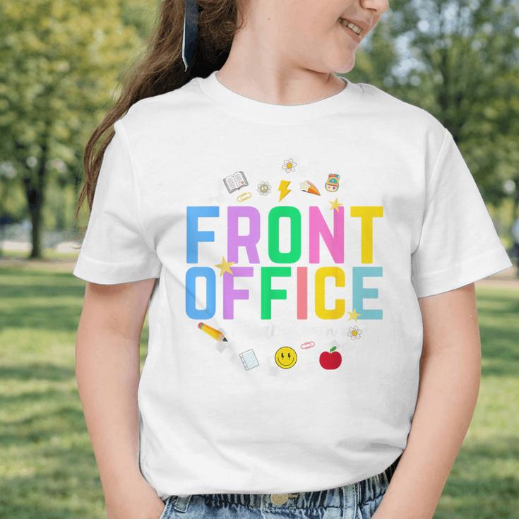 Front Office Squad Back To School Happy First Day Of School Graphic Toddler T-Shirt