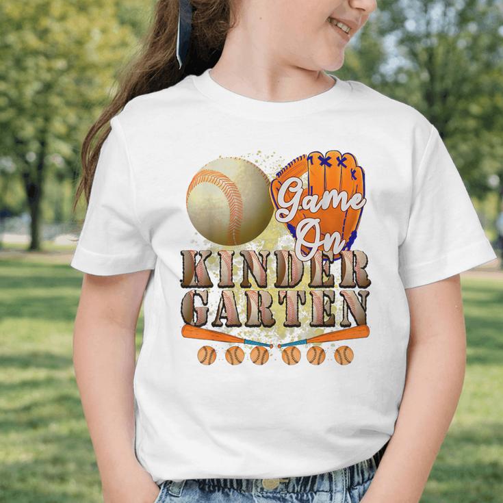 Game On Kindergarten Baseball Back To School Student Kid Boy Graphic Toddler T-Shirt Game On Kindergarten Baseball Back To School Student Kid Boy Graphic Toddler T-Shirt