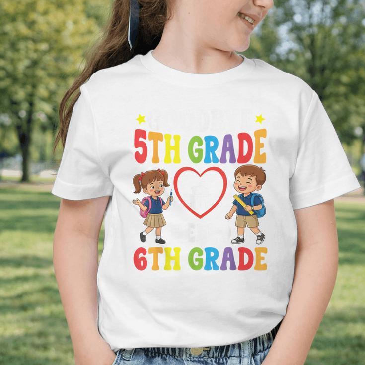 Goodbye 5th Grade Hello 6th Grade Graduate Back To School Graphic Toddler T-Shirt Goodbye 5th Grade Hello 6th Grade Graduate Back To School Graphic Toddler T-Shirt