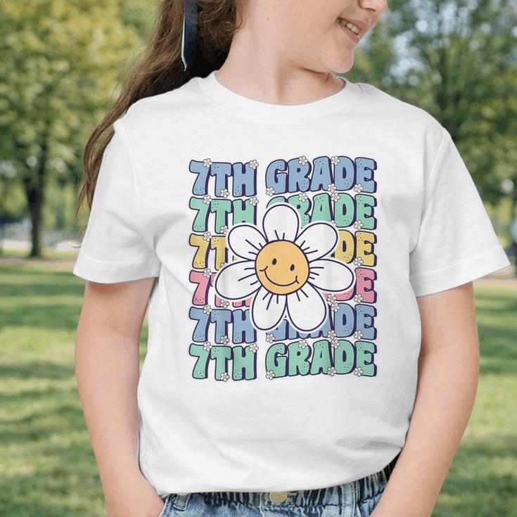 Groovy 7th Grade Back To School First Day Of Seventh Grade Graphic Toddler T-Shirt Groovy 7th Grade Back To School First Day Of Seventh Grade Graphic Toddler T-Shirt