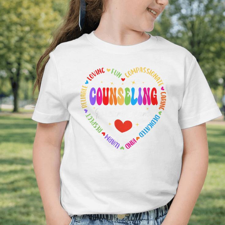 Groovy Counseling Dream Team Appreciation Back To School Graphic Toddler T-Shirt