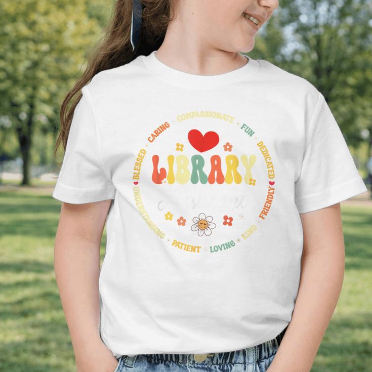 Groovy Librarian School Library Assistant Day Back To School Graphic Toddler T-Shirt Groovy Librarian School Library Assistant Day Back To School Graphic Toddler T-Shirt