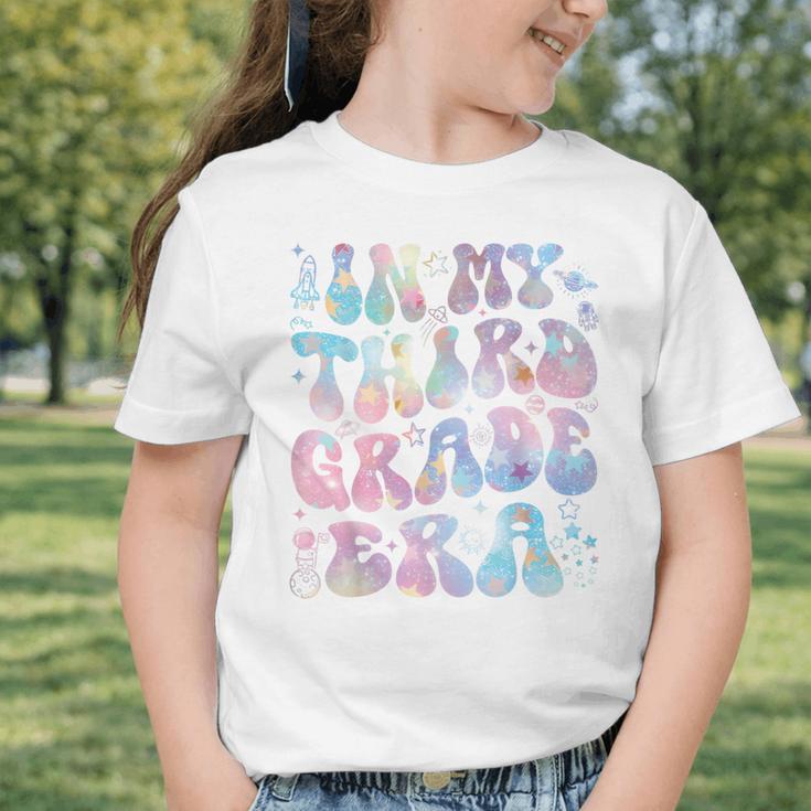 Groovy In My Third Grade Era Tie Dye Kids Boy Back To School Graphic Toddler T-Shirt