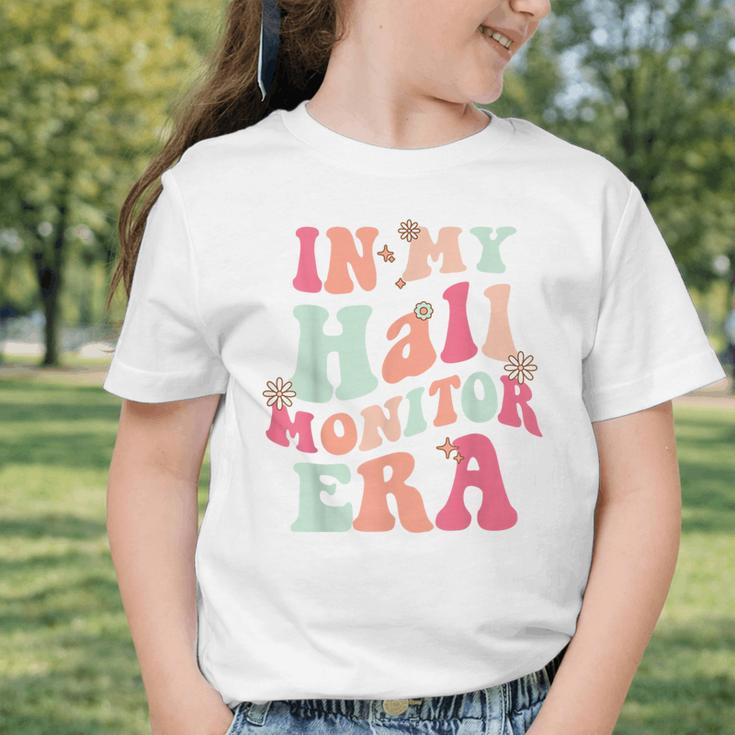 In My Hall Monitor Era School Student Back To School Groovy Graphic Toddler T-Shirt In My Hall Monitor Era School Student Back To School Groovy Graphic Toddler T-Shirt
