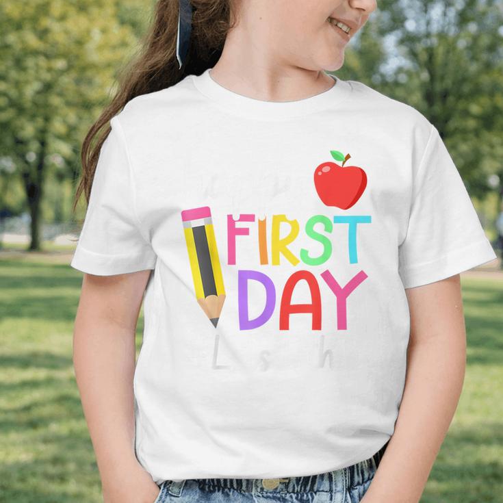 Happy First Day Let's Do This Welcome Back To School Tie Dye Graphic Toddler T-Shirt Happy First Day Let's Do This Welcome Back To School Tie Dye Graphic Toddler T-Shirt