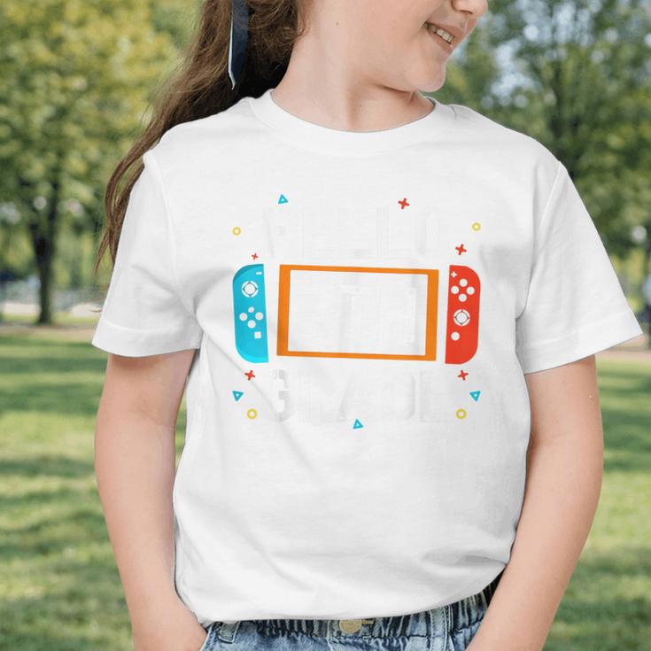 Hello 7th Grade Back To School Video Game Seventh Grade Boys Graphic Toddler T-Shirt
