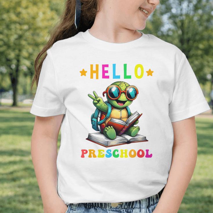Hello Turtle Lovers From Back To School For Boys And Girls Graphic Toddler T-Shirt Hello Turtle Lovers From Back To School For Boys And Girls Graphic Toddler T-Shirt