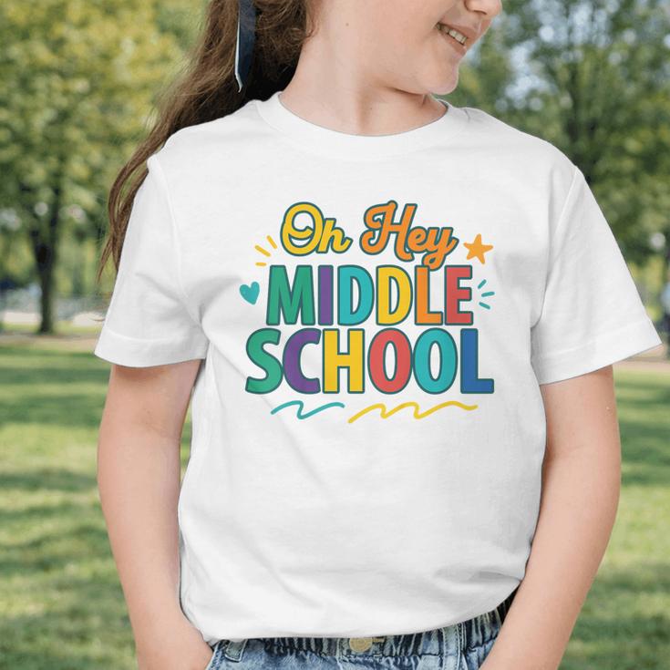 Hey Middle School First Day Back To School Students Graphic Toddler T-Shirt Hey Middle School First Day Back To School Students Graphic Toddler T-Shirt